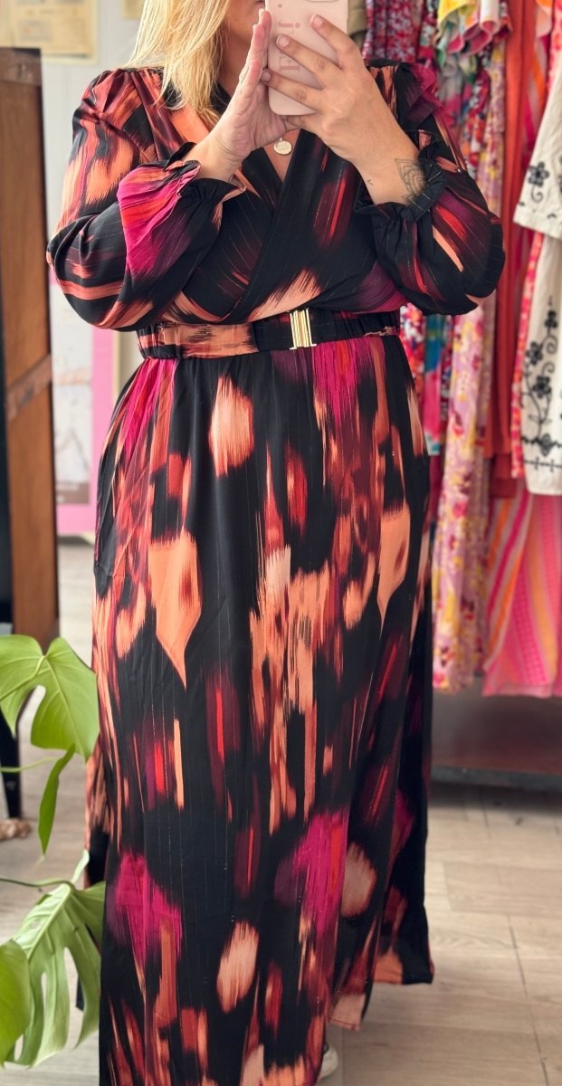 Robe longue camel – Tailles L à 4XL - C MON DRESSING