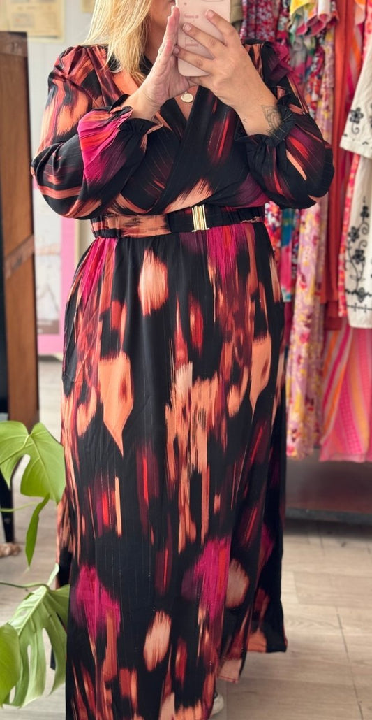 Robe longue camel – Tailles L à 4XL - C MON DRESSING