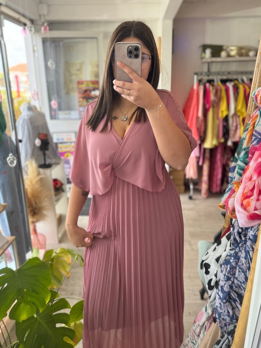 Robe rose - Taille unique 36 - 44 - C MON DRESSING