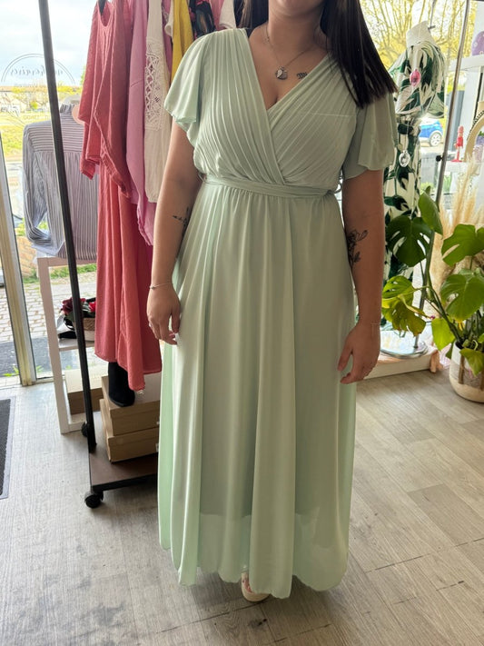 Robe vert d'eau - Taille unique 36 - 44 - C MON DRESSING