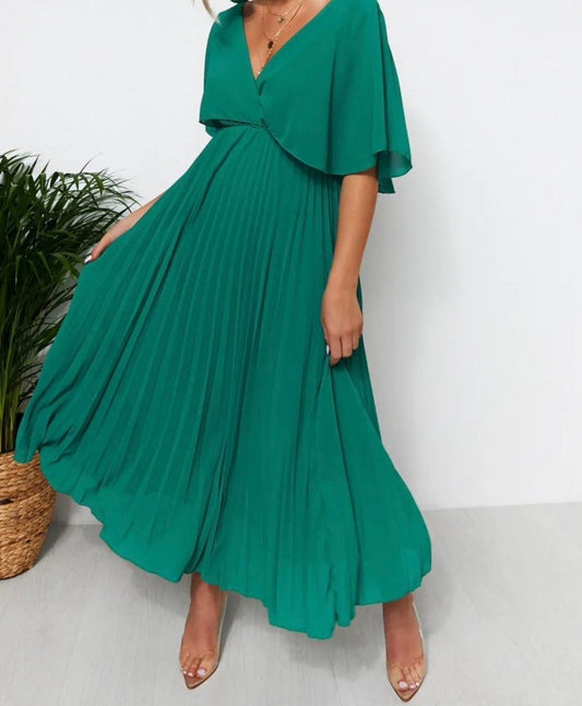 Robe verte - Taille unique 36 - 44 - C MON DRESSING