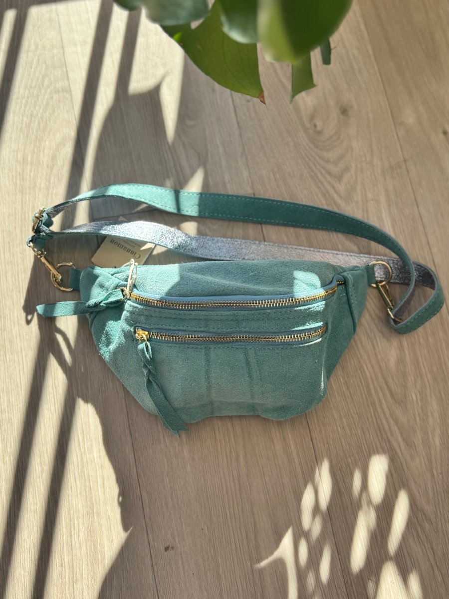 Sac banane en cuir de vachette (3 coloris) - C MON DRESSING