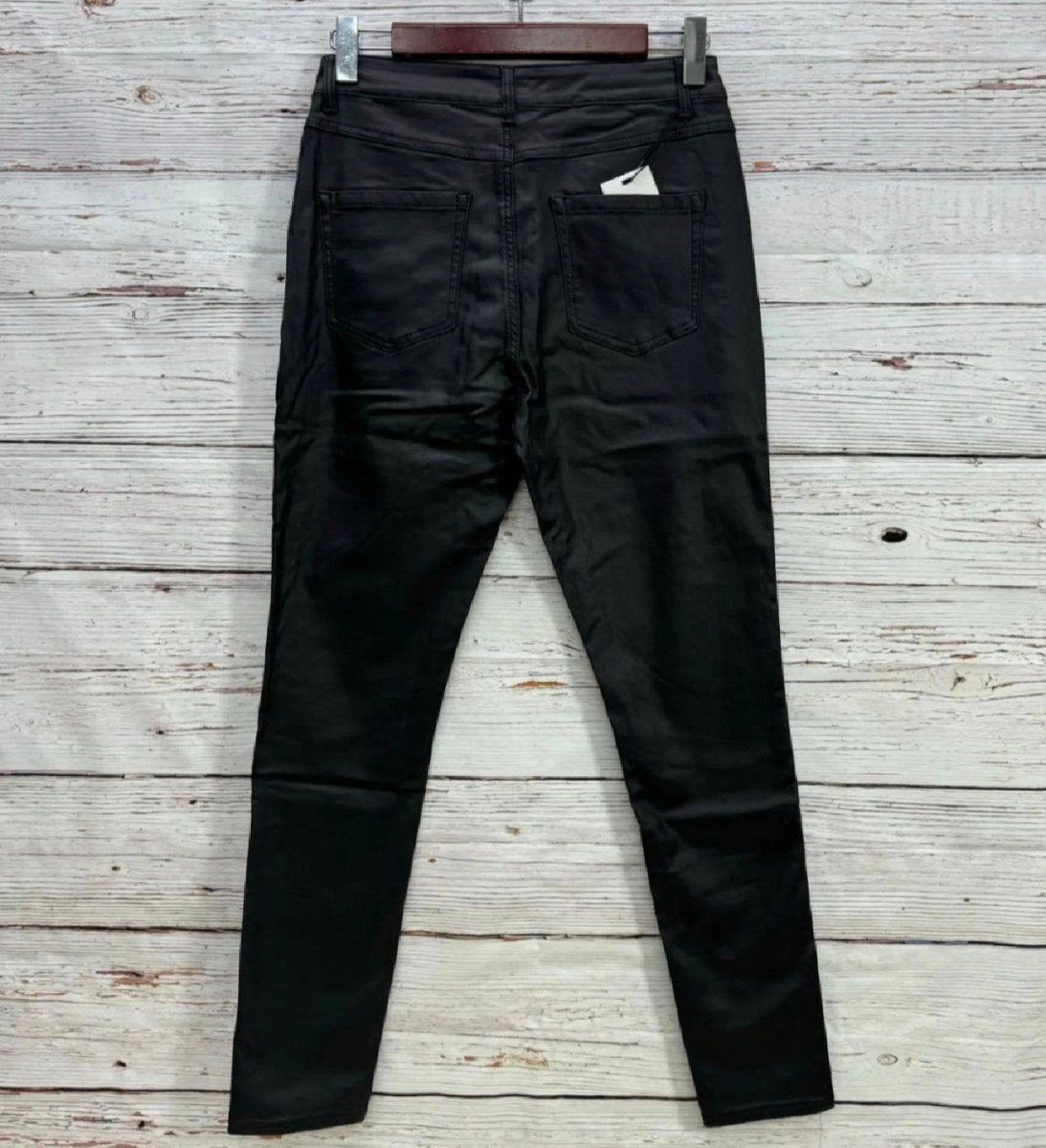 Simili - Cuir noir doublé du 44 au 54 - C MON DRESSING