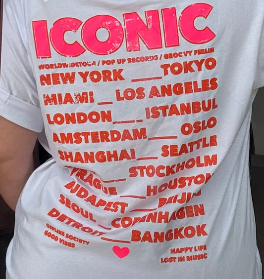 T-shirt blanc ICONIC – Taille unique 42 - 52 - C MON DRESSING