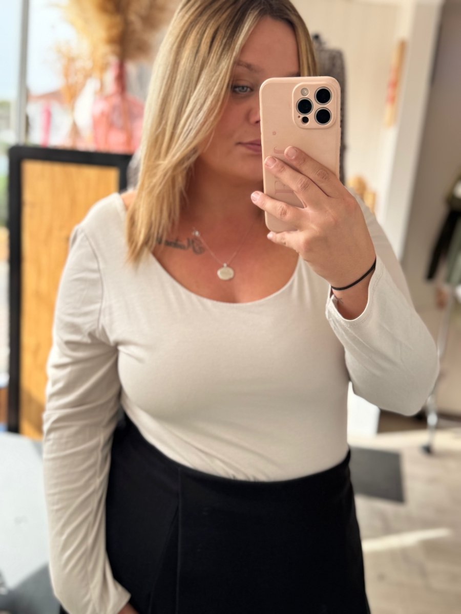 Tee - shirt Beige – Taille unique 42 - 48 - C MON DRESSING