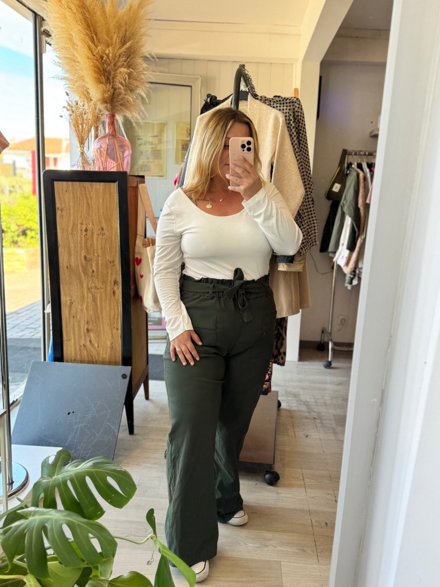 Tee - shirt Ecru – Taille unique 42 - 48 - C MON DRESSING