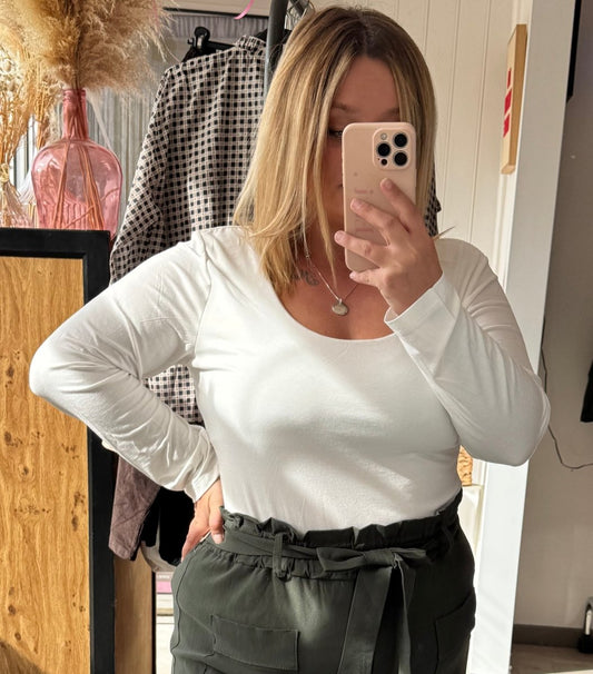 Tee - shirt Ecru – Taille unique 42 - 48 - C MON DRESSING