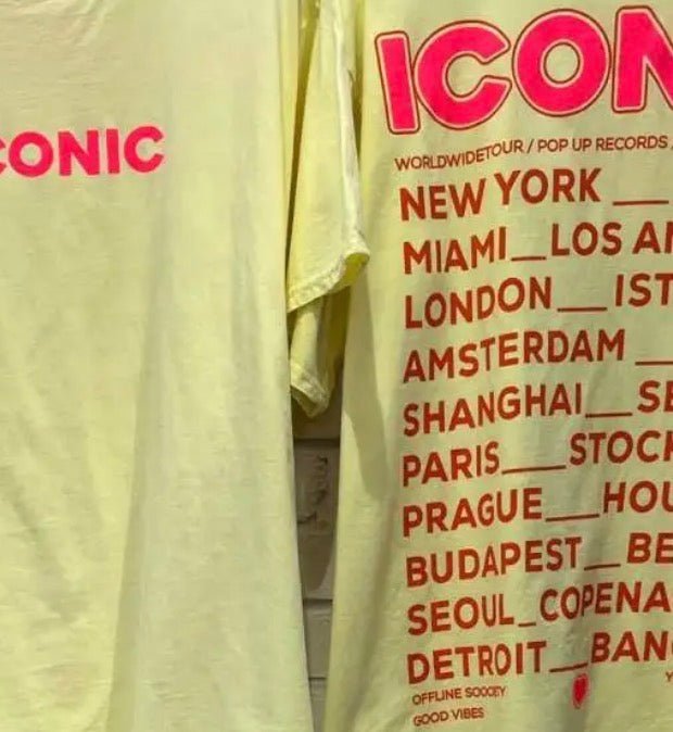 Tee - shirt manches courtes ICONIC - Taille unique 36 - 44 (4 couleurs) - C MON DRESSING