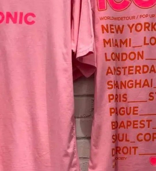 Tee - shirt manches courtes ICONIC - Taille unique 36 - 44 (4 couleurs) - C MON DRESSING