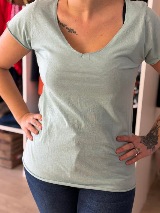 Tee - shirt manches courtes – Taille unique 36 - 42 (2 couleurs) - C MON DRESSING